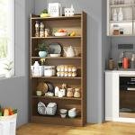 Open Book Shelf Storage Cabinet