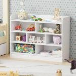 Storage Organizer – Engineered Wood Cabinet with White Finish for Home,