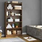 Open Book Shelf Storage Cabinet